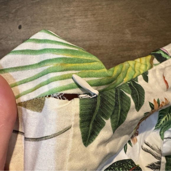 Vilagallo Green and Brown Mini Sundress Resort Wear - Picture 7 of 11